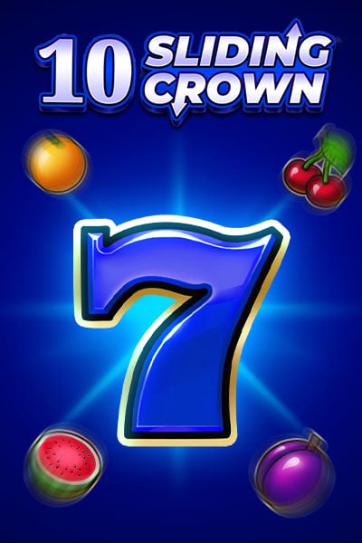 Screenshot der Casinia Mobile App oder Website, zeigt das Sliding CrownJacks Slot-Spiel auf einem Smartphone